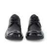 Kick Lo Brogue Leder Schwarz für Erwachsene