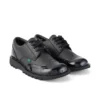 Kick Lo Brogue Leder Schwarz für Erwachsene