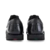 Kick Lo Brogue Leder Schwarz für Erwachsene