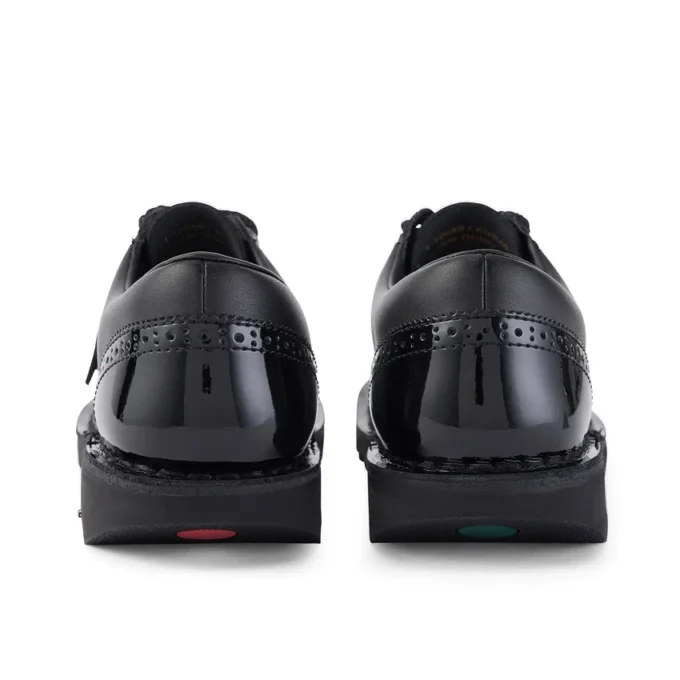 Kick Lo Brogue Leder Schwarz für Erwachsene