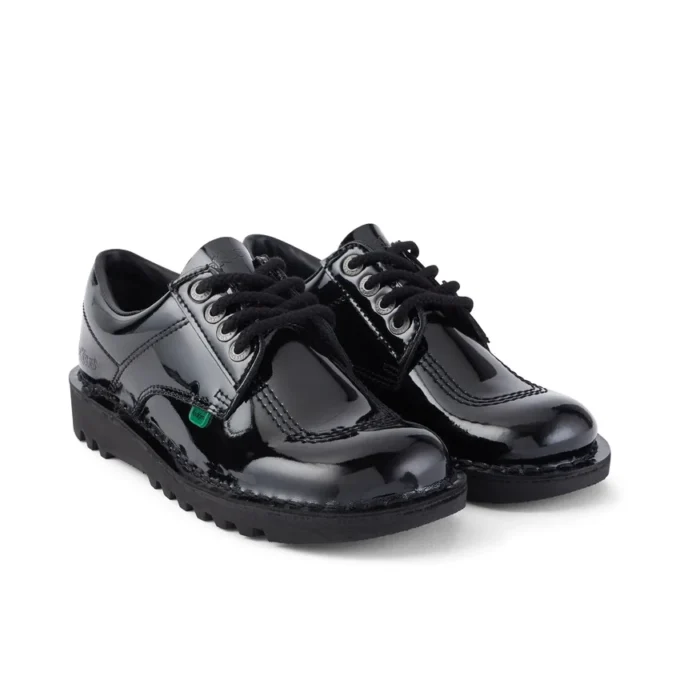 Kick Lo für Erwachsene, Damen, Lackleder, Schwarz