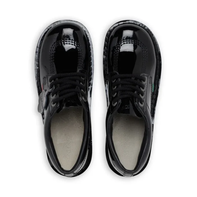 Kick Lo für Erwachsene, Damen, Lackleder, Schwarz