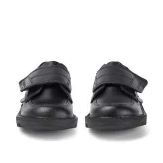 Kick Lo Scuff für Jungen im Kleinkindalter, Leder, schwarz