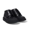 Kick Mid Scuff Leder für Jungen, schwarz