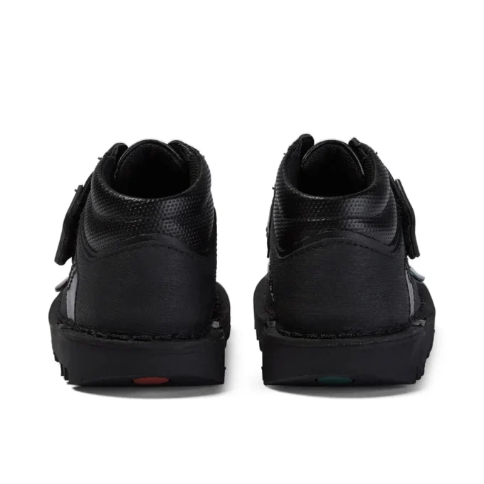 Kick Mid Scuff Leder für Jungen, schwarz