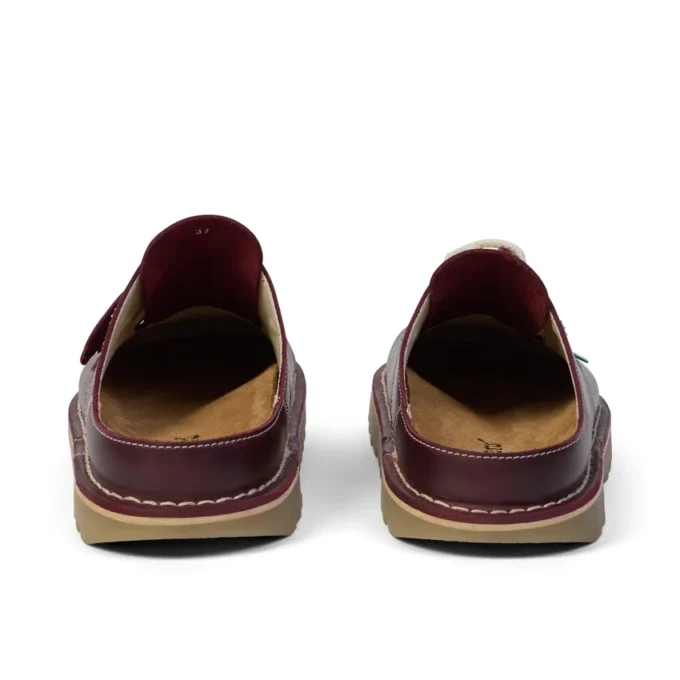 Kick Mule für Erwachsene, Unisex, Dunkelrot