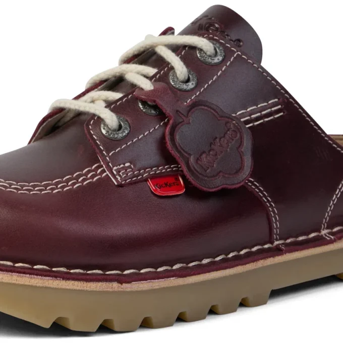 Kick Mule für Erwachsene, Unisex, Dunkelrot