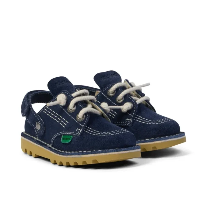 Kick Mule für Kleinkinder, Unisex, Wildleder, Marineblau