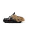 Kick Mule Fur Mains Black für Erwachsene, Unisex Kick Mule Fur Mains Black für Erwachsene, Unisex