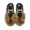 Kick Mule Fur Mains Black für Erwachsene, Unisex Kick Mule Fur Mains Black für Erwachsene, Unisex