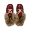 Kick Mule Fur Mains Red für Erwachsene, Unisex Kick Mule Fur Mains Red für Erwachsene, Unisex