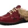 Kick Mule Fur Mains Red für Erwachsene, Unisex Kick Mule Fur Mains Red für Erwachsene, Unisex