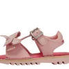 Kick Sandal für kleine Mädchen aus Leder, rosa