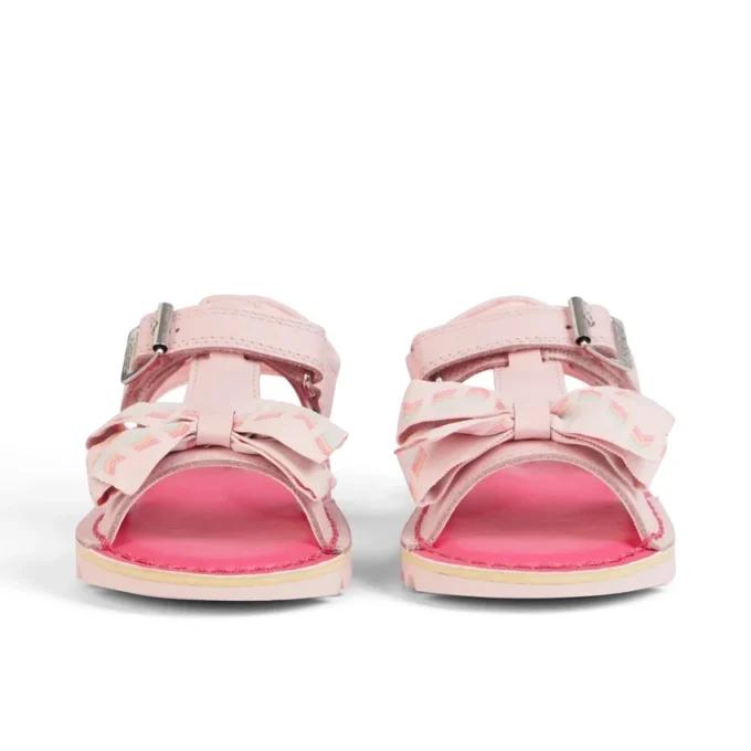 Kick Sandal für kleine Mädchen aus Leder, rosa
