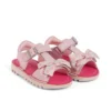 Kick Sandal für kleine Mädchen aus Leder, rosa