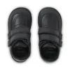 Kick Scuff Twin Leder Schwarz für kleine Jungen