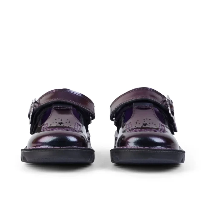 Kick T-Bar Galactic Lackleder für Mädchen, lila