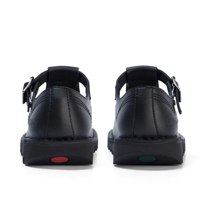 Kick T-Bar Leder Schwarz für Erwachsene (Damen)