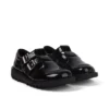 Kick T Double für Erwachsene, Damen, Lackleder, Schwarz