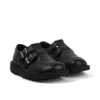 Kick T Double Leder Schwarz für Erwachsene