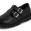 Kick T Double Leder Schwarz für Erwachsene