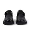 Kick Tbar Croc Leder Schwarz für Damen