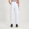 Kickers Classic Barrel Leg Jeans für Damen, Weiß Kickers Classic Barrel Leg Jeans für Damen, Weiß