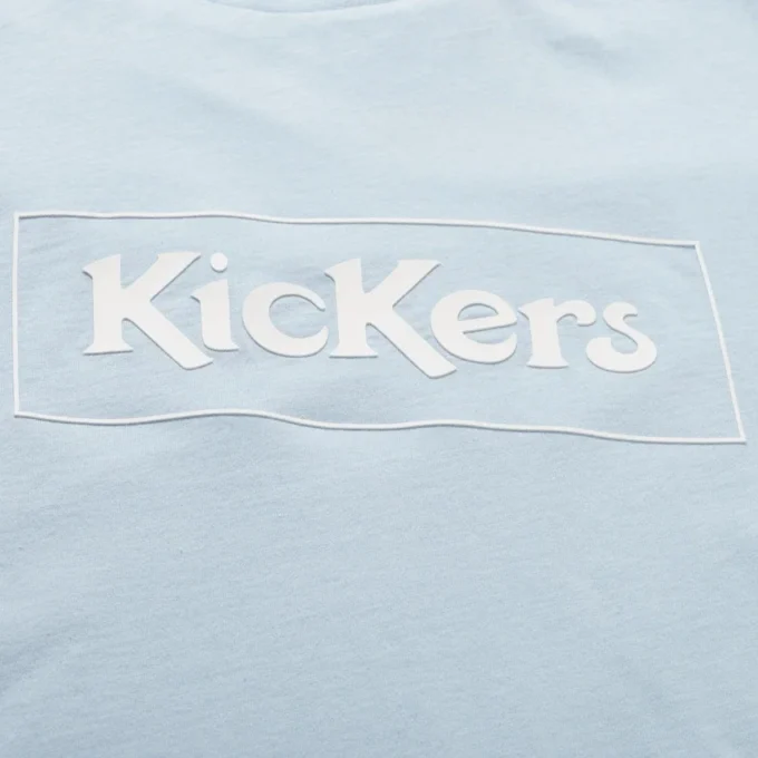 Kickers Classic Box Tee für Herren in Blau Kickers Classic Box Tee für Herren in Blau