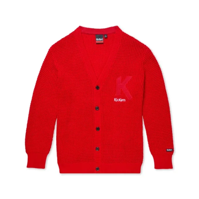 Kickers Classic Cardi für Erwachsene, Unisex, Rot Kickers Classic Cardi für Erwachsene, Unisex, Rot