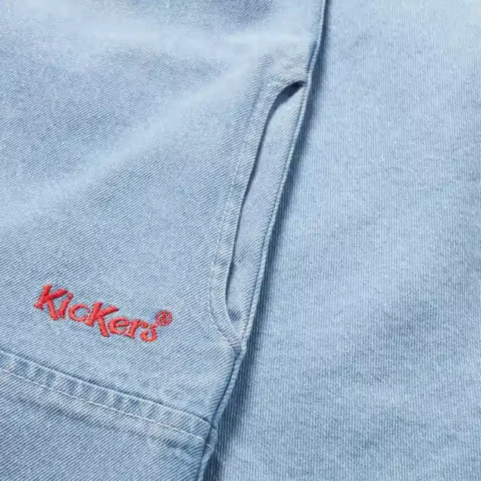 Kickers Classic Denim Minikleid für Damen, Blau Kickers Classic Denim Minikleid für Damen, Blau