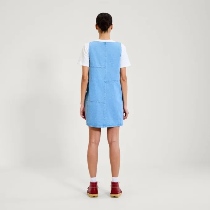 Kickers Classic Denim Minikleid für Damen, Blau Kickers Classic Denim Minikleid für Damen, Blau