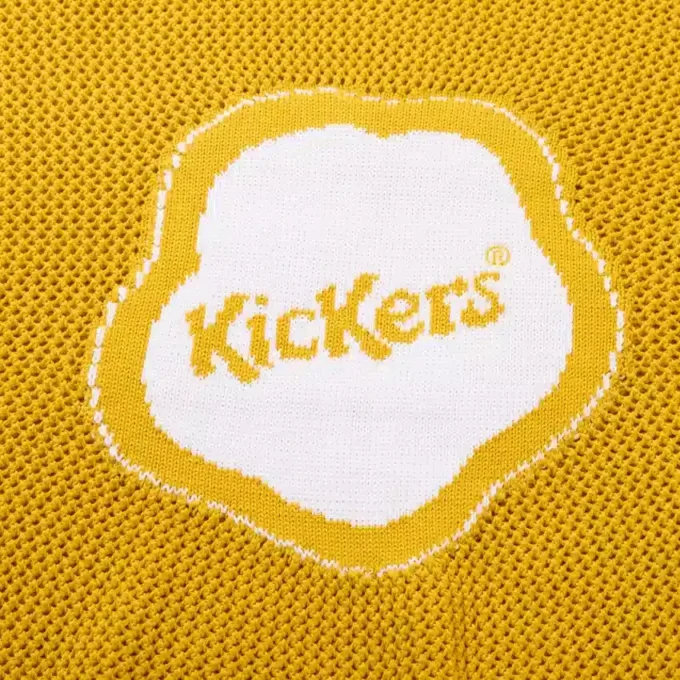 Kickers Classic Jacquard-Strick für Erwachsene, Unisex, Gelb Kickers Classic Jacquard-Strick für Erwachsene, Unisex, Gelb