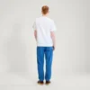 Kickers Classic Kurzarm-T-Shirt für Herren, Weiß Kickers Classic Kurzarm-T-Shirt für Herren, Weiß