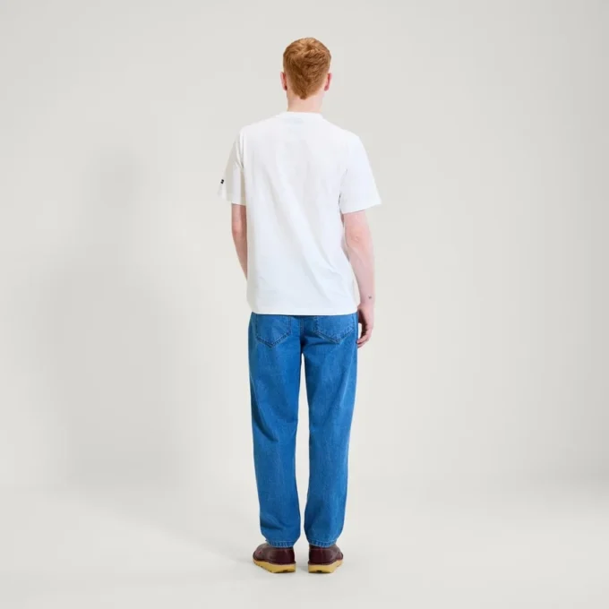Kickers Classic Kurzarm-T-Shirt für Herren, Weiß Kickers Classic Kurzarm-T-Shirt für Herren, Weiß