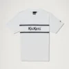 Kickers Classic Kurzarm-T-Shirt für Herren, Weiß Kickers Classic Kurzarm-T-Shirt für Herren, Weiß