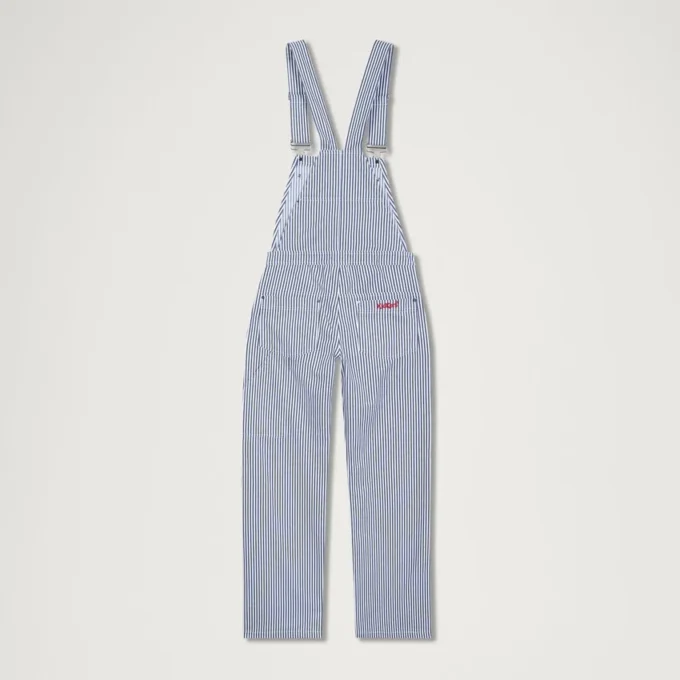 Kickers Classic Latzhose für Damen, Blau/Weiß Kickers Classic Latzhose für Damen, Blau/Weiß