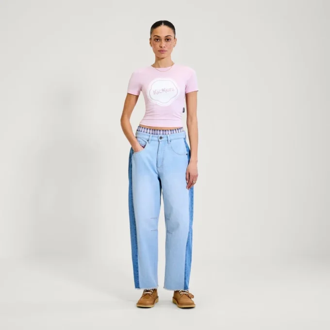 Kickers Classic Lightweight T-Shirt für Damen, rosa Kickers Classic Lightweight T-Shirt für Damen, rosa
