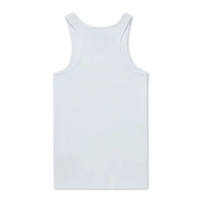 Kickers Classic Ribbed Vest für Damen, Weiß Kickers Classic Ribbed Vest für Damen, Weiß