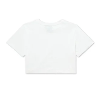 Kickers Classic Rundhals-T-Shirt für Damen, Weiß