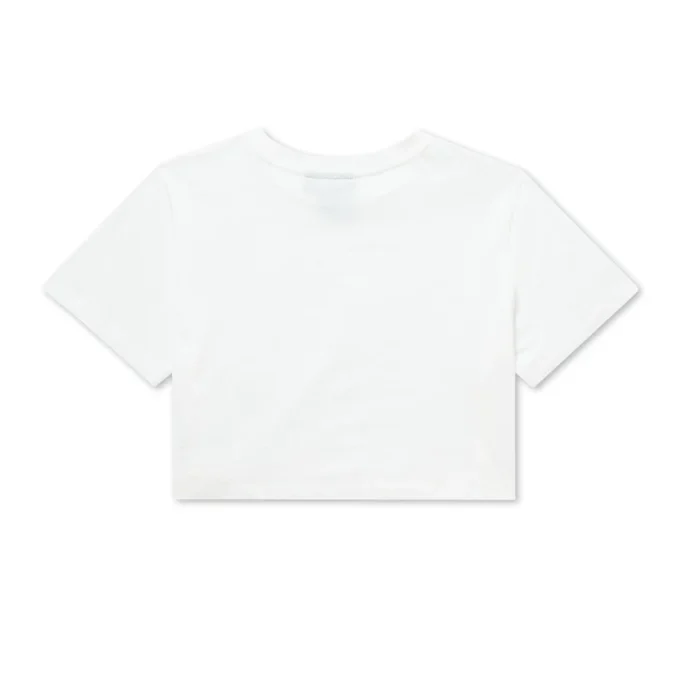 Kickers Classic Rundhals-T-Shirt für Damen, Weiß Kickers Classic Rundhals-T-Shirt für Damen, Weiß