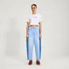 Kickers Classic Rundhals-T-Shirt für Damen, Weiß Kickers Classic Rundhals-T-Shirt für Damen, Weiß