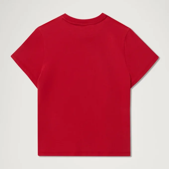 Kickers Classic Skinny T-Shirt für Damen, rot Kickers Classic Skinny T-Shirt für Damen, rot