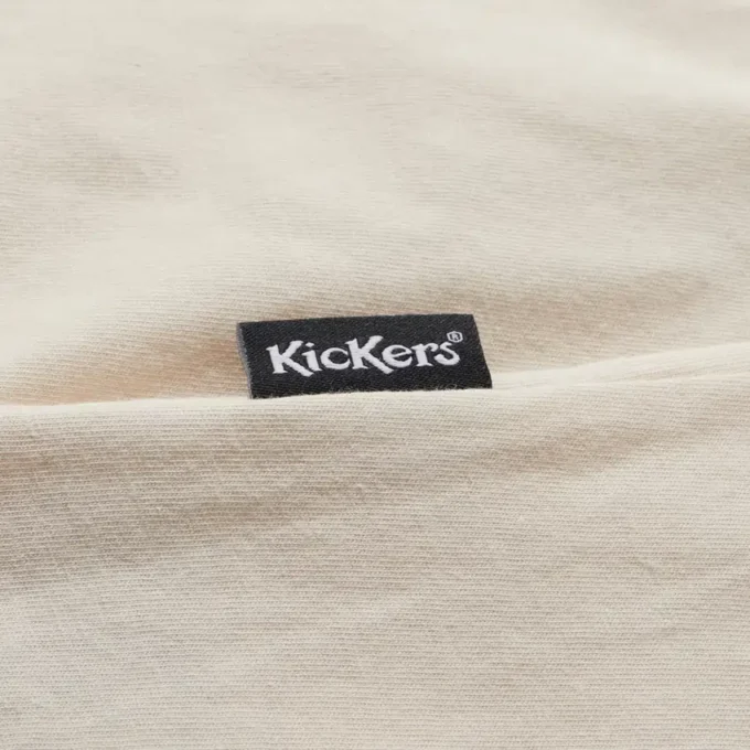 Kickers Classic Skinny T-Shirt für Erwachsene, Damen, Weiß