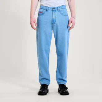 Kickers Classic Straight Leg Jeans für Herren, Blau