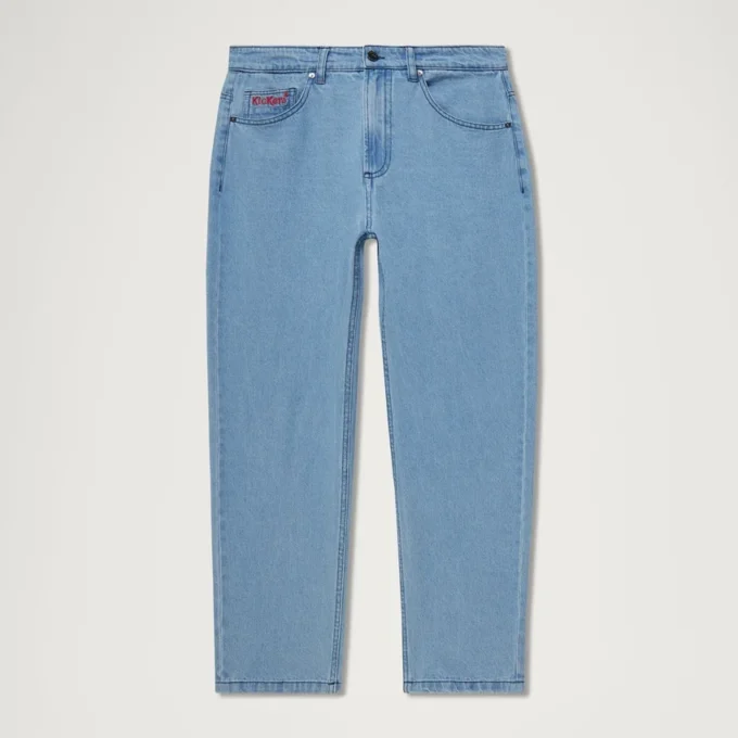 Kickers Classic Straight Leg Jeans für Herren, Blau Kickers Classic Straight Leg Jeans für Herren, Blau