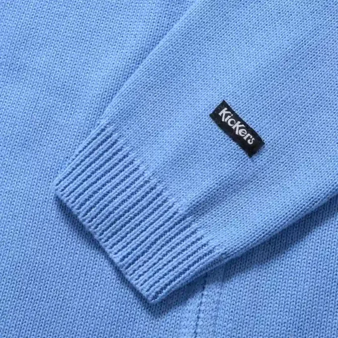Kickers Classic Unisex-Strickjacke mit durchgehendem Reißverschluss für Erwachsene, Blau Kickers Classic Unisex-Strickjacke mit durchgehendem Reißverschluss für Erwachsene, Blau