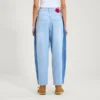 Kickers Classic Wide Leg Barrel Jeans für Damen, Blau