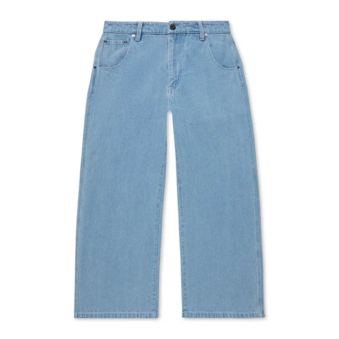 Kickers Classic Wide Leg Jeans für Erwachsene, Damen, Blau