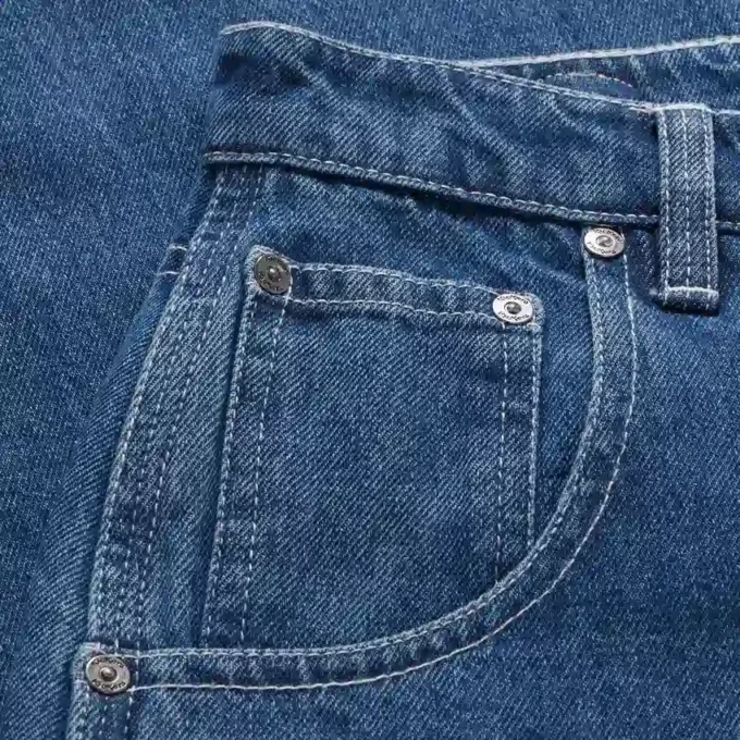 Kickers Classic Wide Leg Jeans für Erwachsene, Damen, Blau