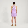 Kickers Classics Latzhose für Erwachsene, Damen, kurz, lila